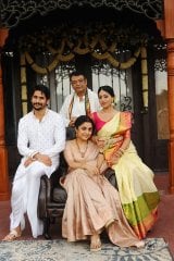 Shailaja Reddy Alludu Movie Working Stills